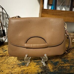 Elegant Tan Crossbody Bag